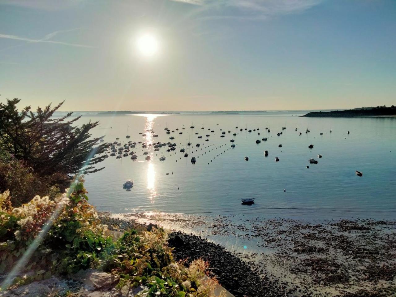Bienvenue Au Studio L'Escale Bleue Avec Vue Mer Et Sur Le Cap Frehel Сен-Каст-ле-Гильдо Экстерьер фото